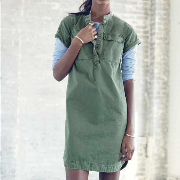 J. Crew Dresses & Skirts - J. Crew Army Green Dress